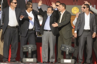 الرئيس محمد مرسي في ميدان التحرير